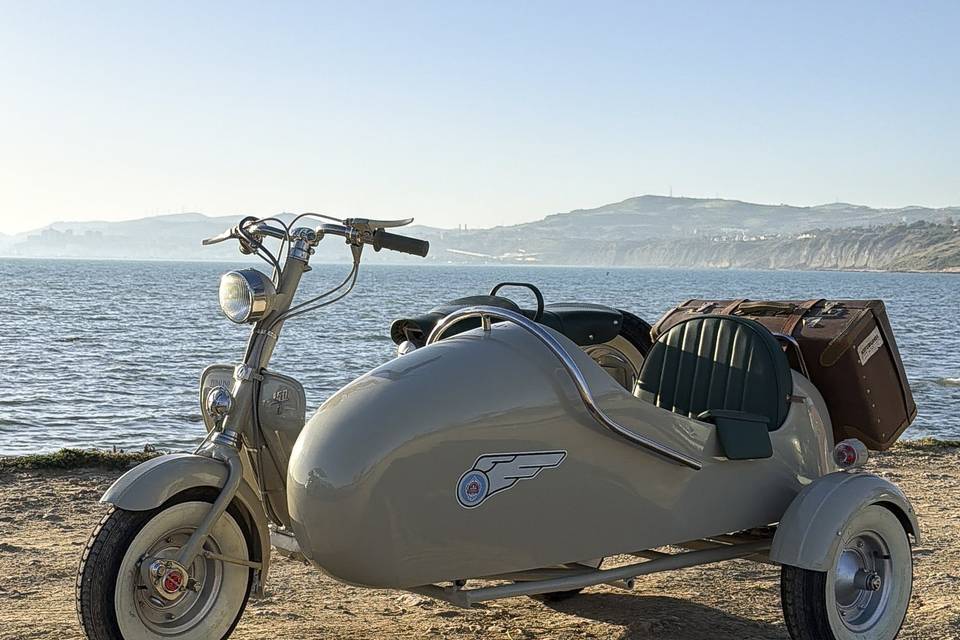 Lambretta 150D con Sidecar