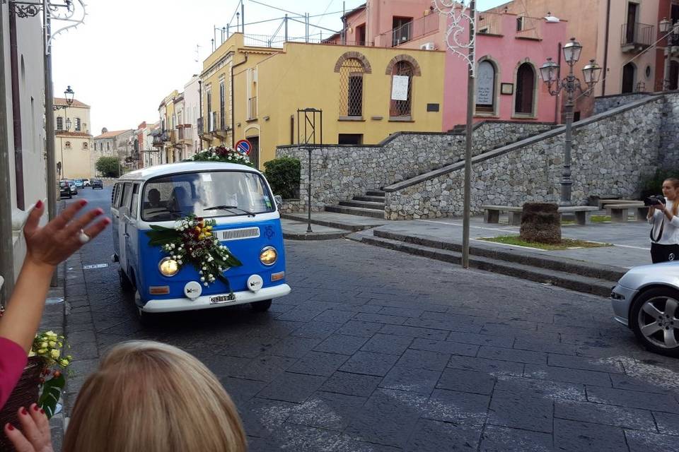 L'arrivo della sposa in chiesa