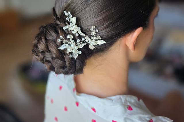 Chignon intrecciato