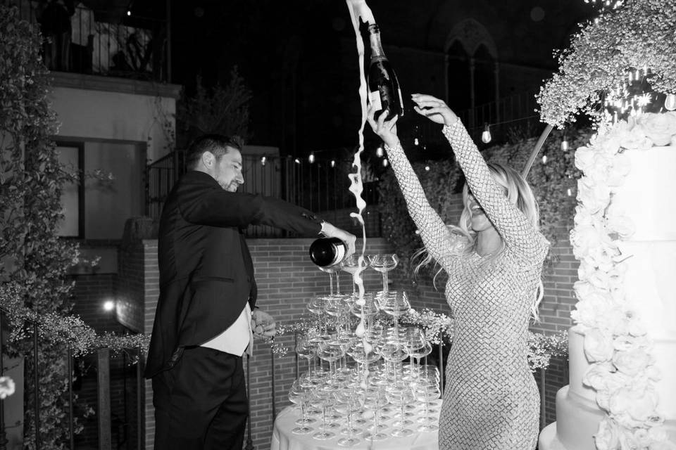 Champagne Tower