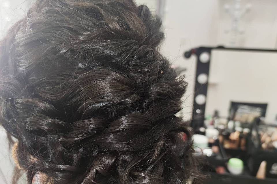 Chignon intrecciato