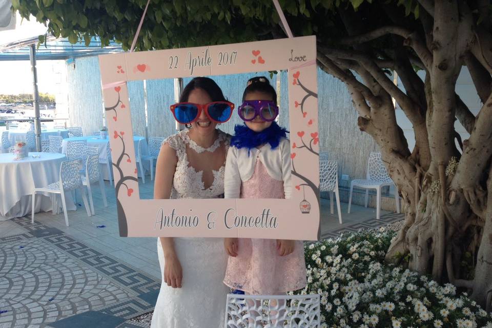 Cornice photobooth