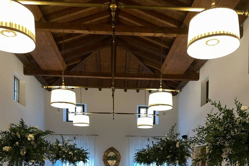 Allestimento Villa Policreti