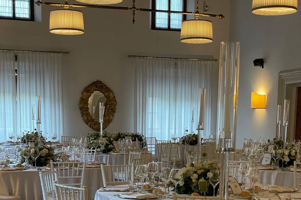 Allestimento Villa Policreti