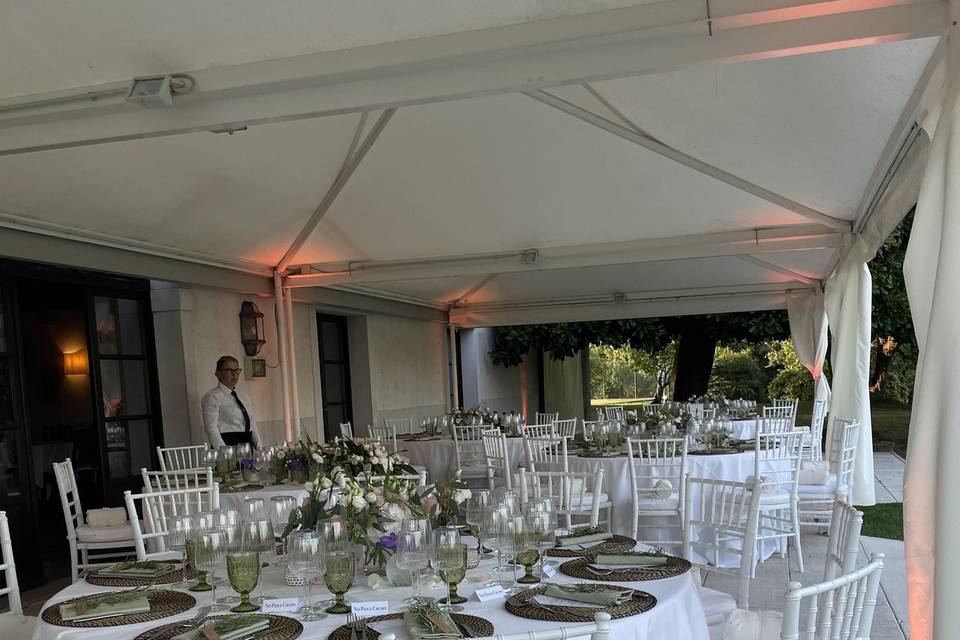 Allestimento Villa Policreti