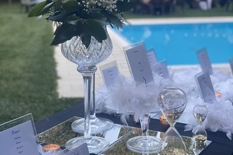 Tableau de Mariage piscina