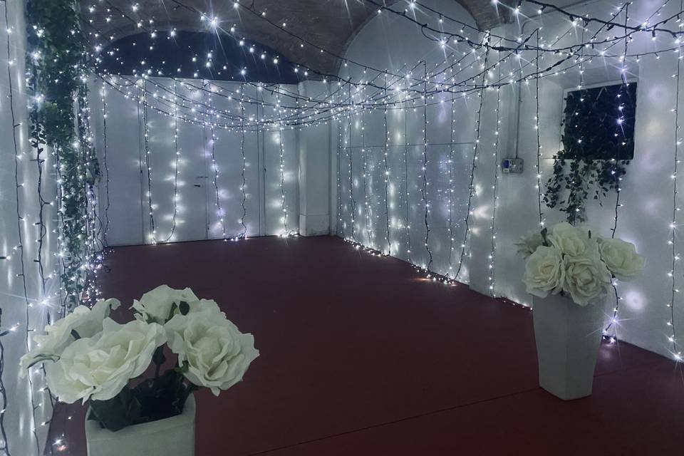 Sala aperitivo invernale
