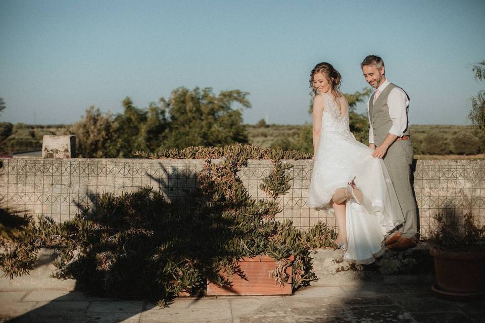 Il terrazzo della Masseria