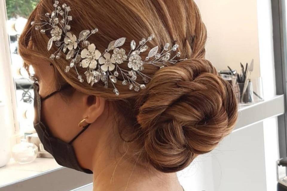 Chignon a Fiore