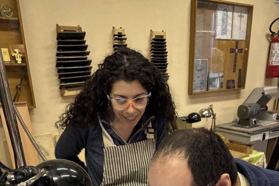 Sposi al lavoro