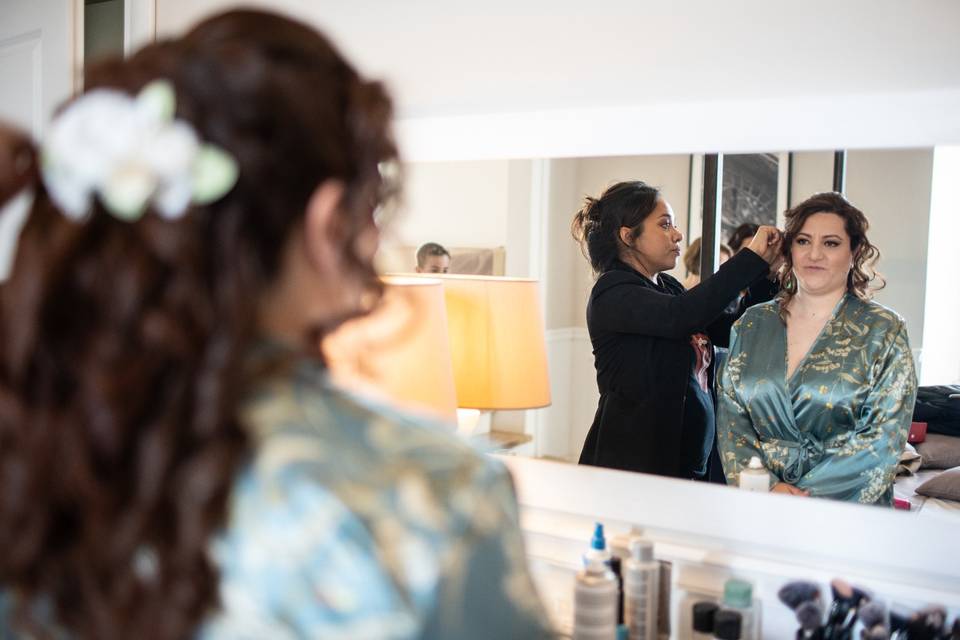 Preparazione Wedding GIUSY