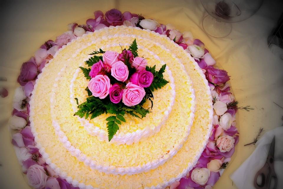 Torte nuziali decorate