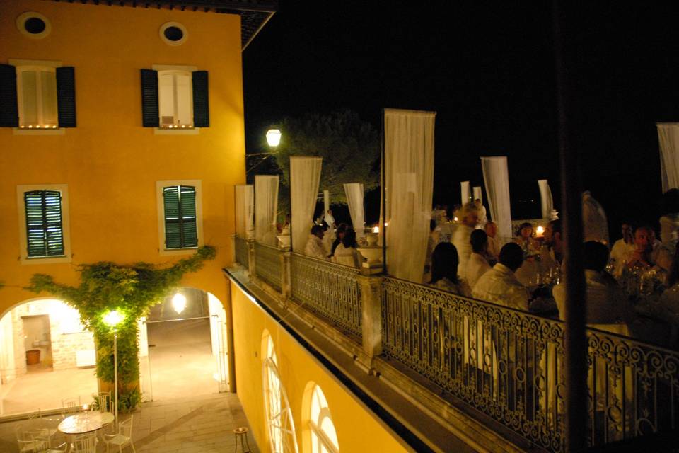 Terrazza sopra corte