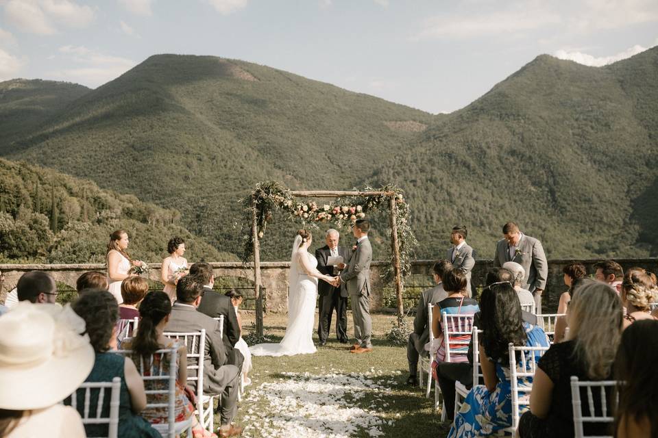 Tuscan wedding