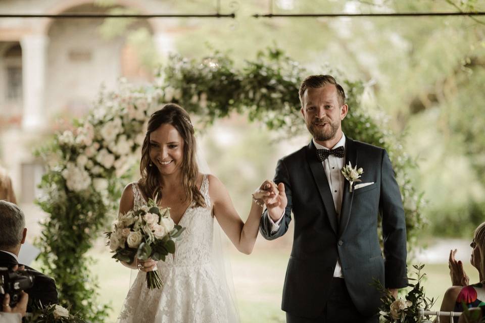 Tuscan wedding