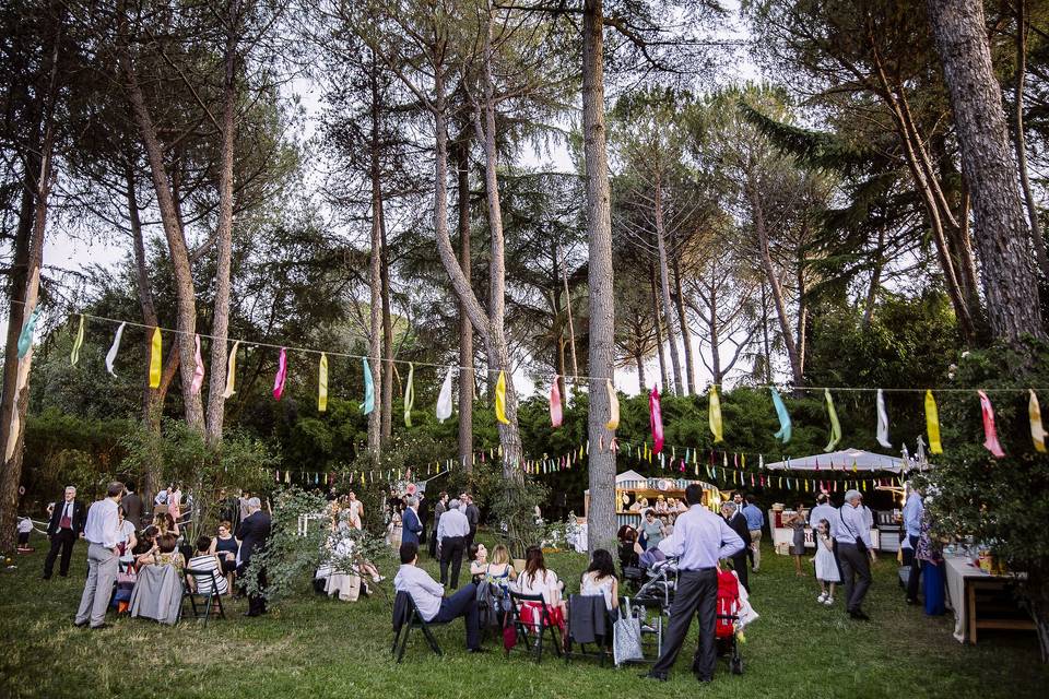 Food truck wedding