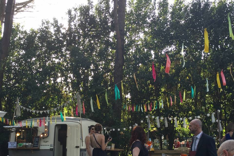 Food truck wedding