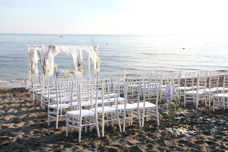 Beach ceremony