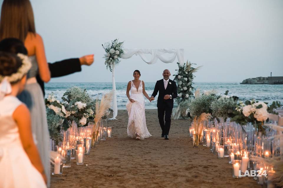 Beach wedding