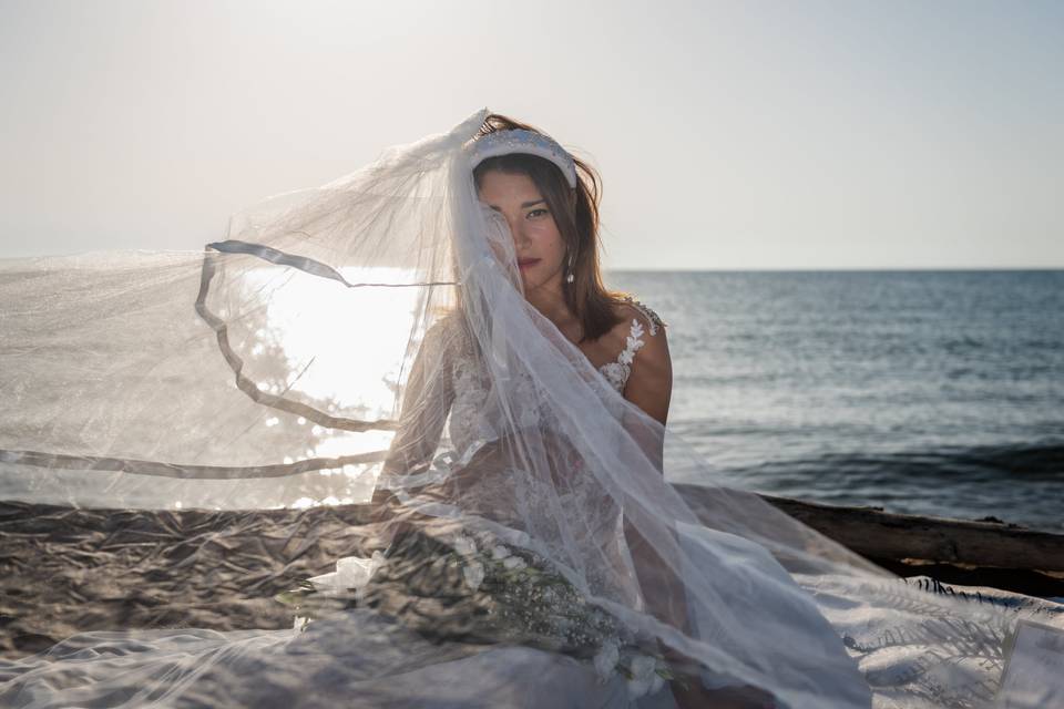 Summer elopement in Sicily.