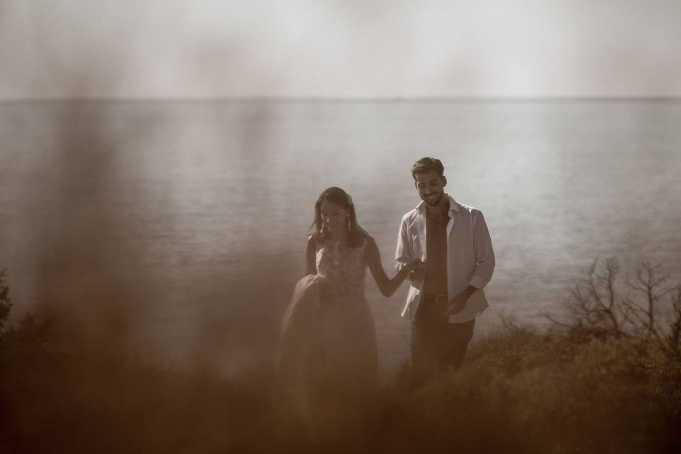 Summer elopement in Sicily.