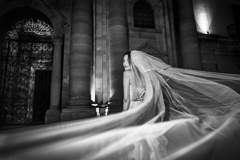 Bride in ortigia