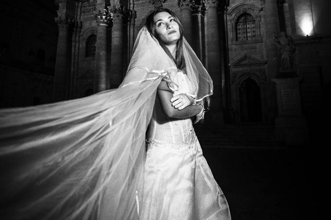 Bride in ortigia