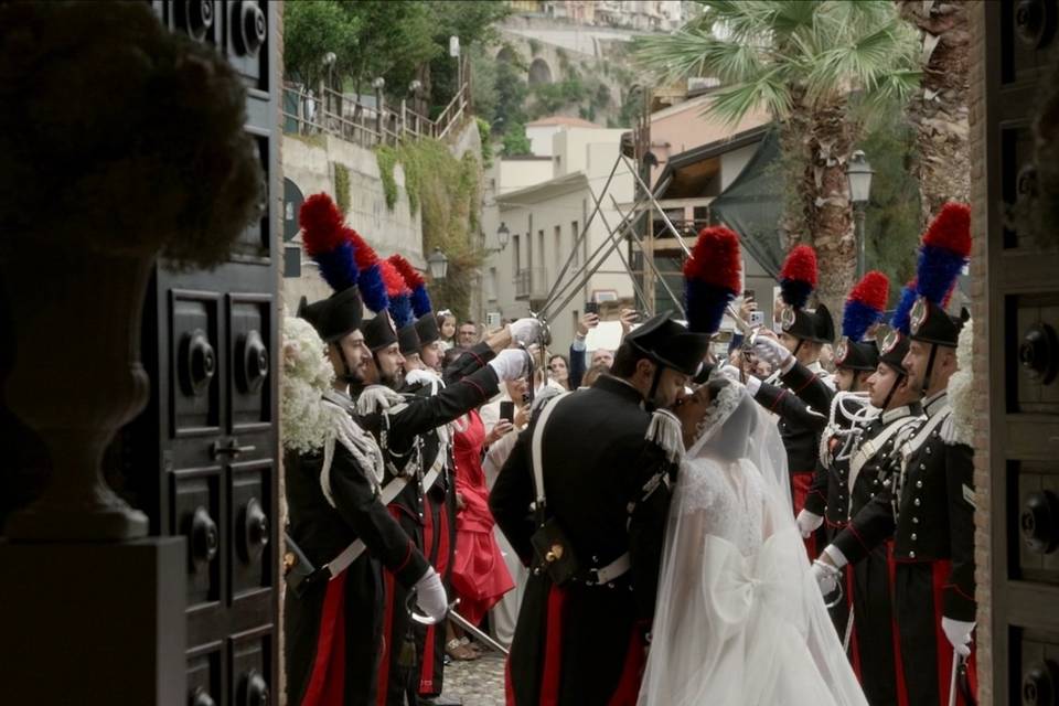 Uscita sposi