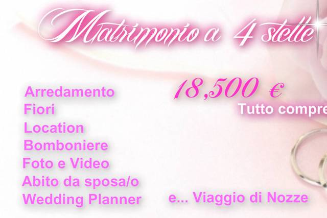 Matrimonio a 4 stelle