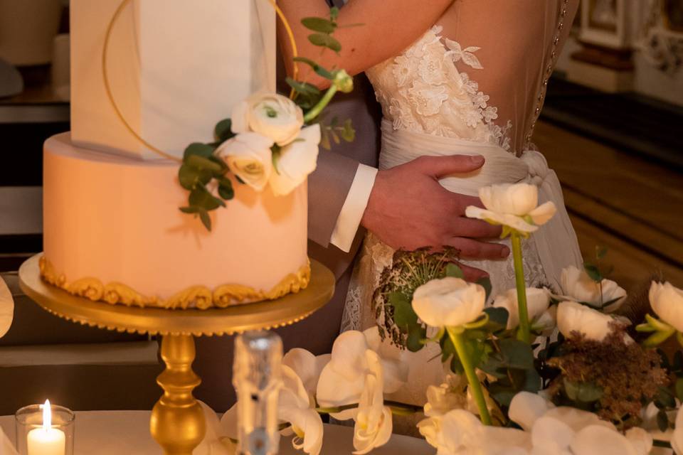 Wedding cake elegante