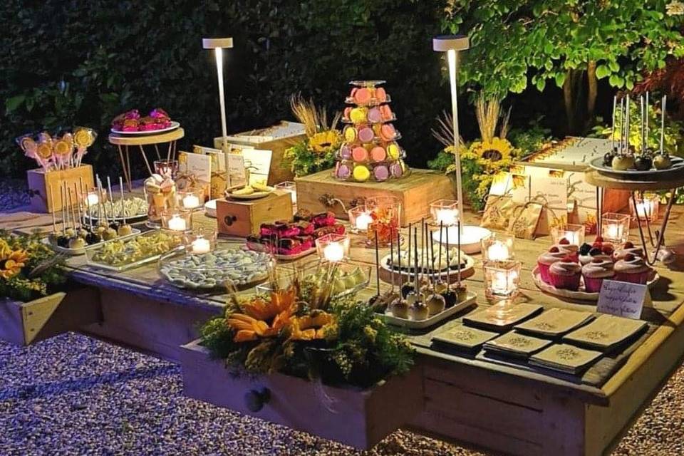 Sweet table e confettata