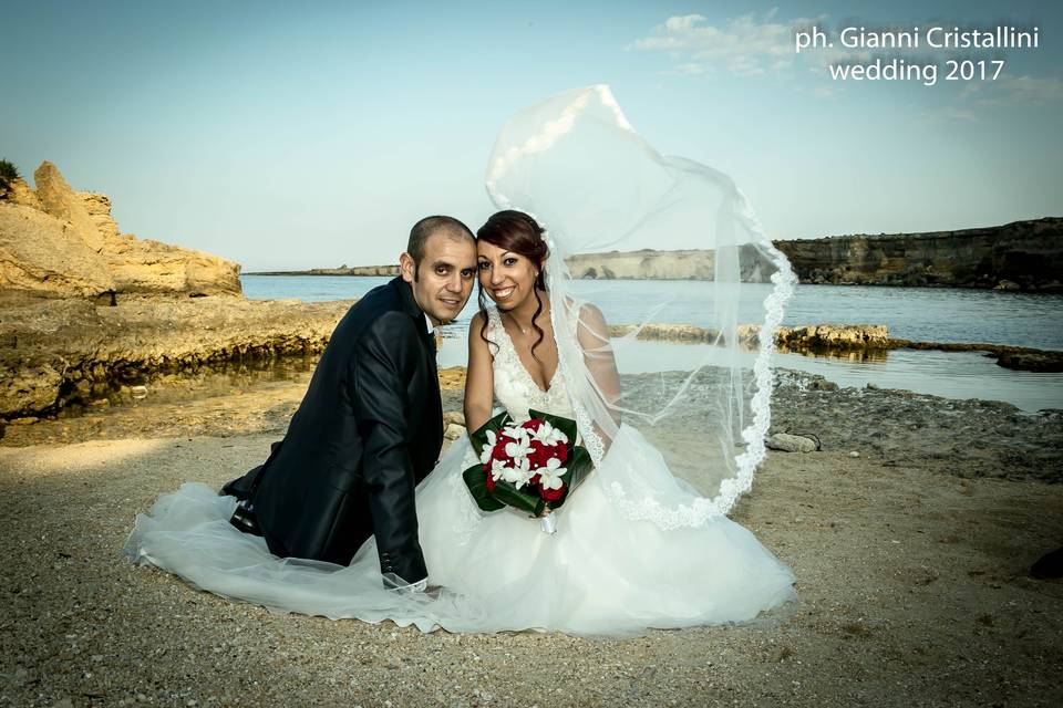 Wedding selfie