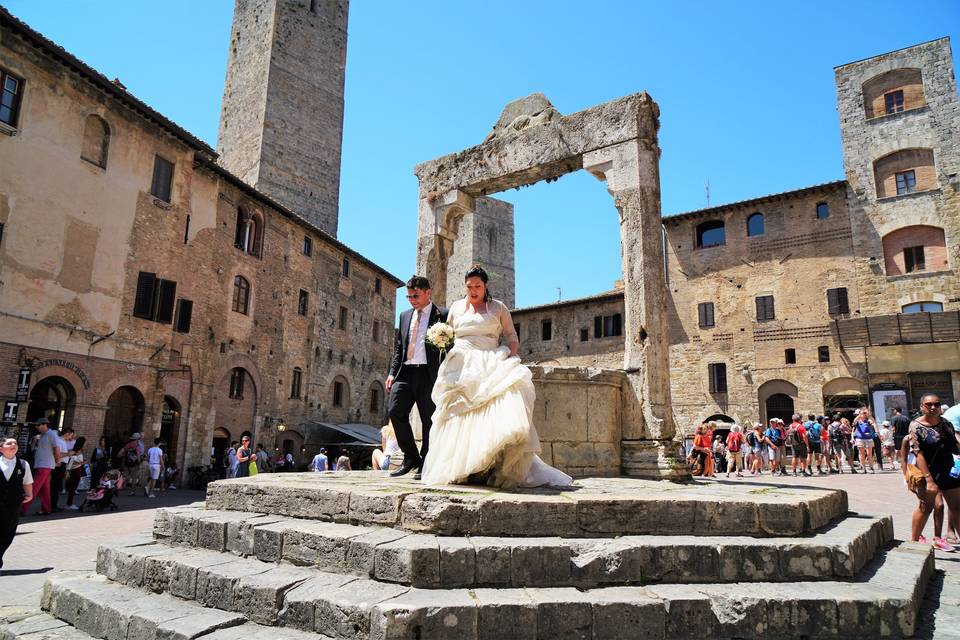 San Gimignano wedding