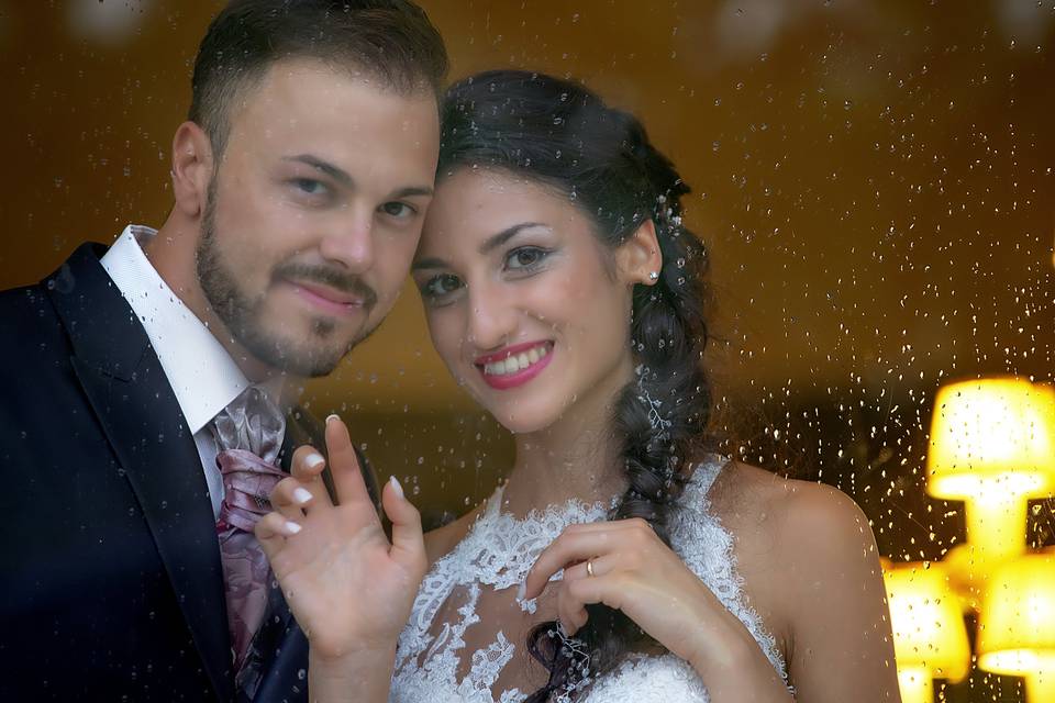 Matrimonio con pioggia