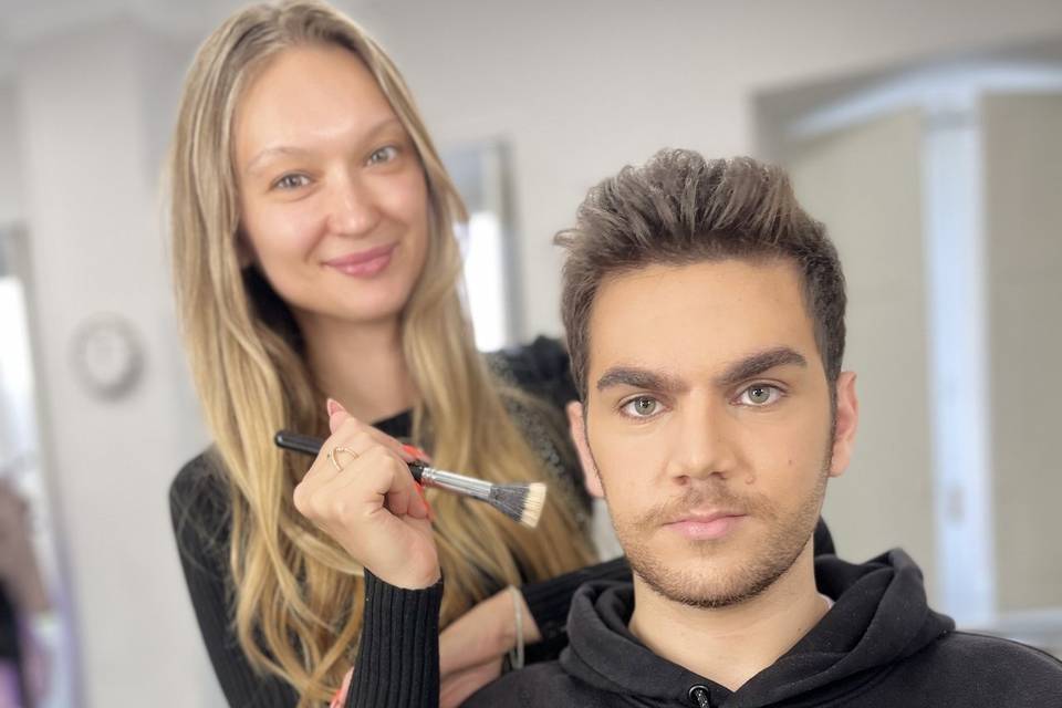 Trucco uomo grooming