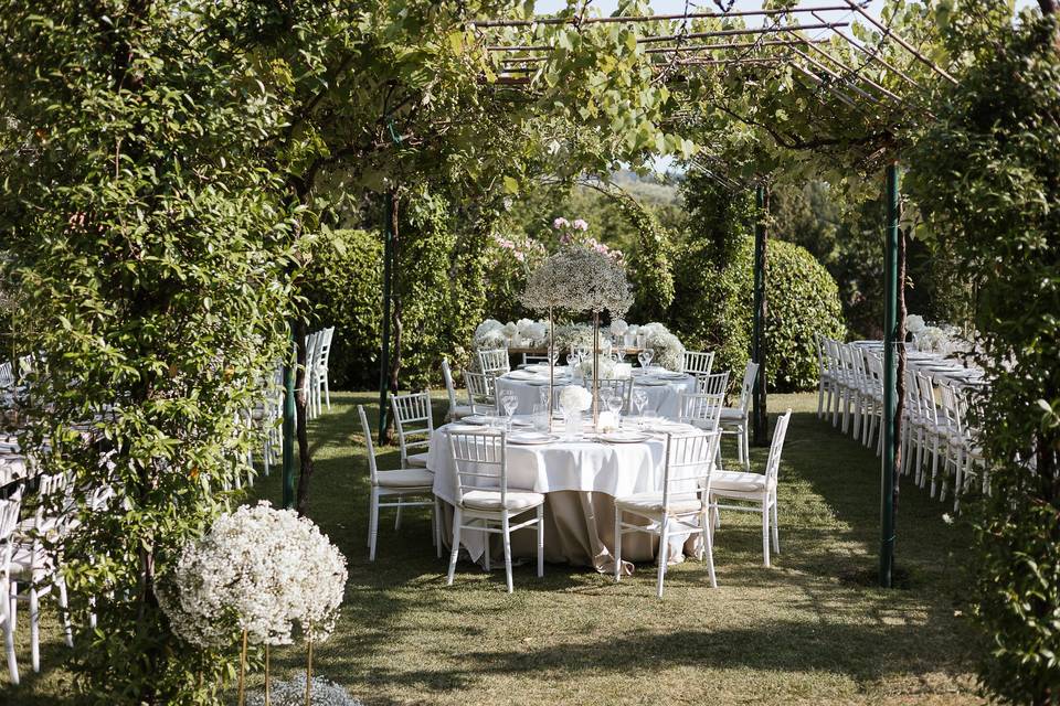 Matrimonio nel Giardino Archi