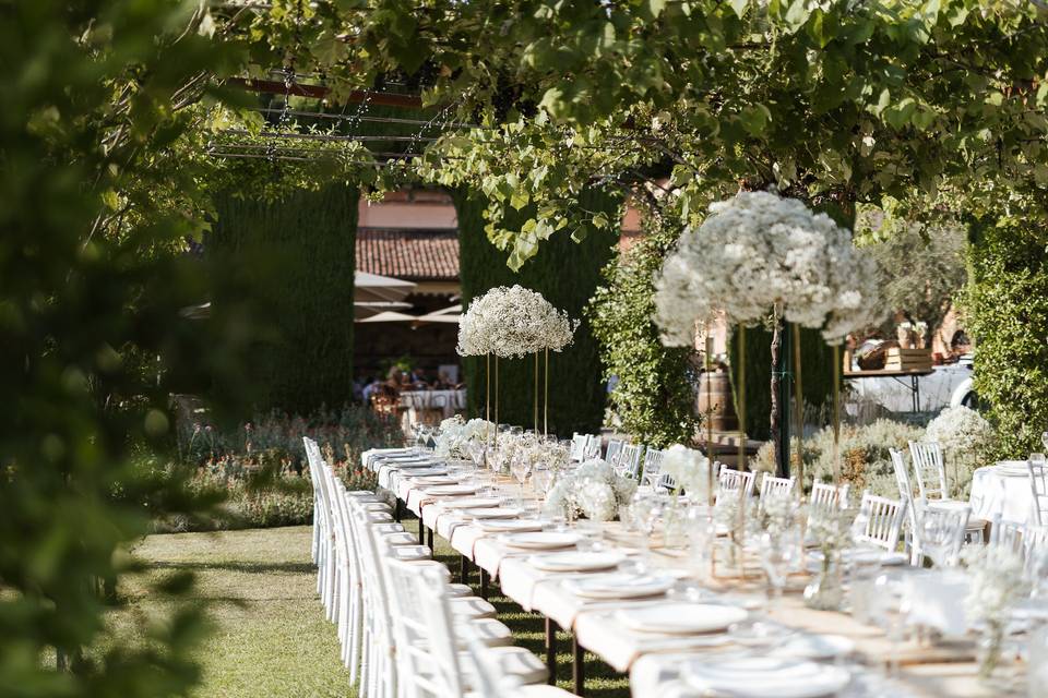 Matrimonio nel Giardino Archi