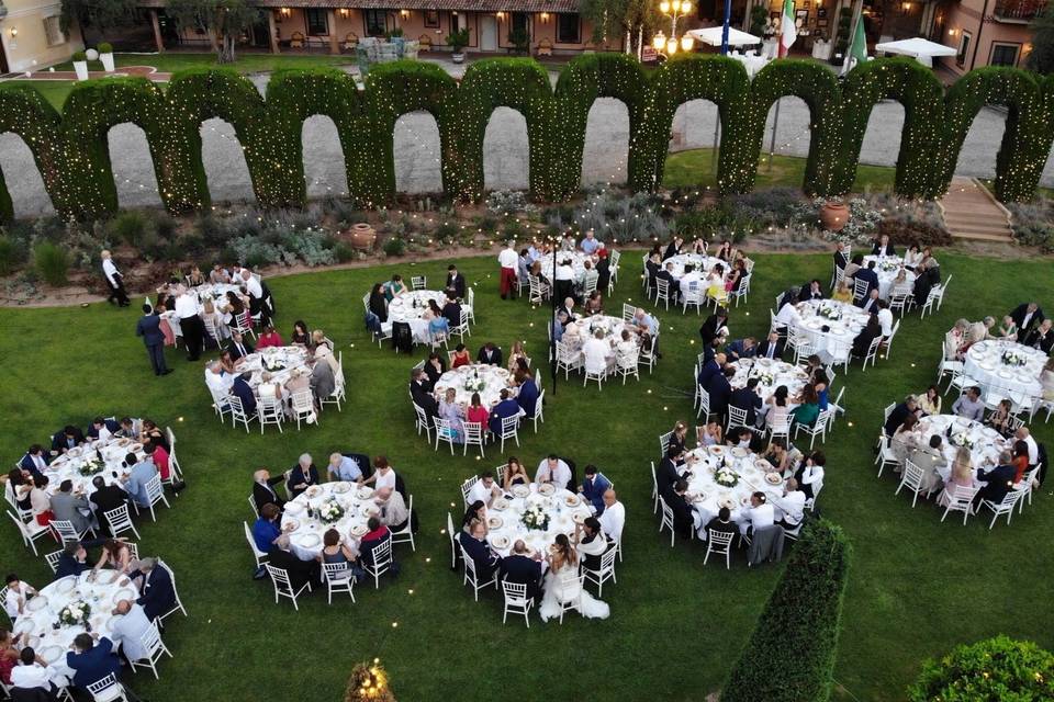 Cena in Giardino Archi