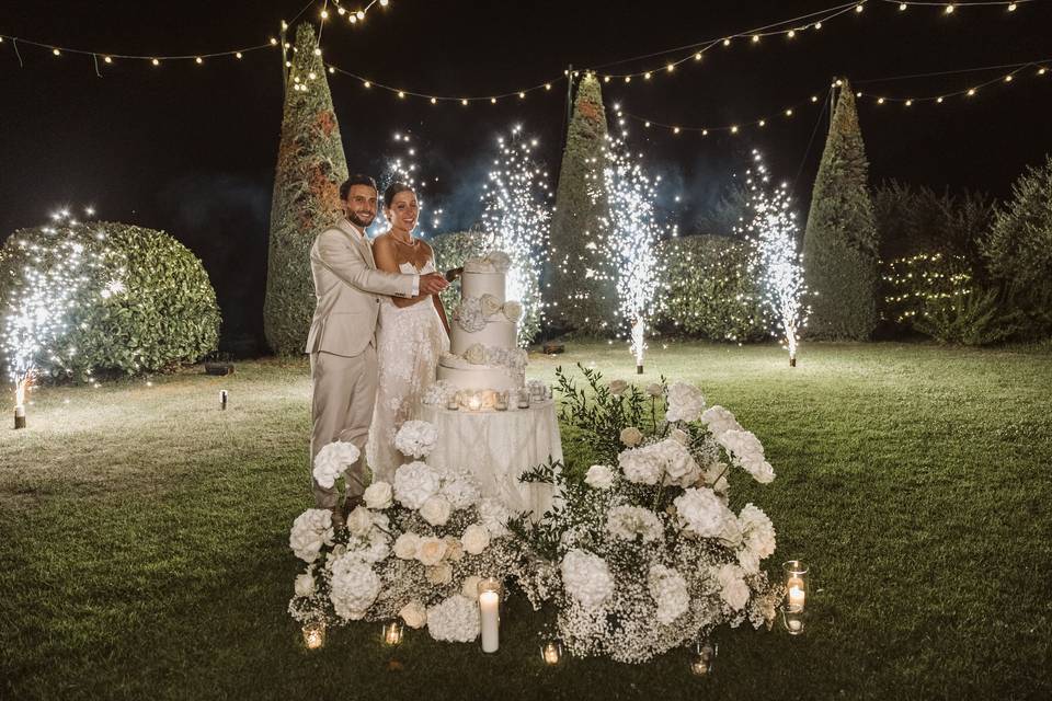 Taglio Torta scenografico