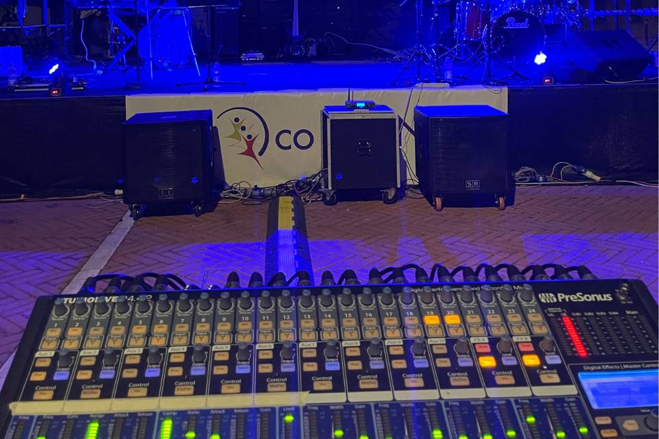 Service audio luci