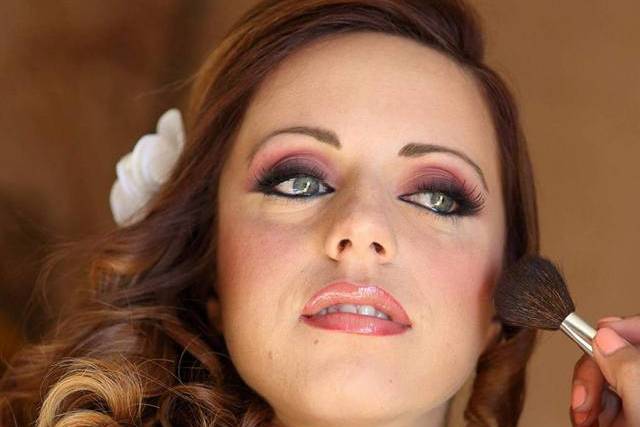 Sposa grandi occhi verdi