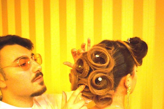 Chignon effetto ROSE
