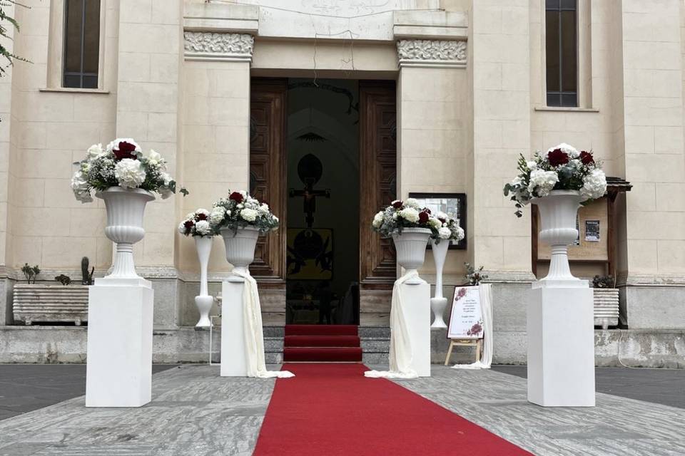 allestimento chiesa