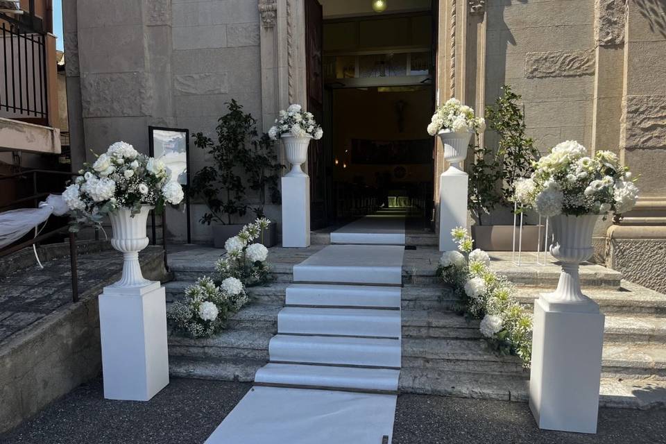 allestimento chiesa