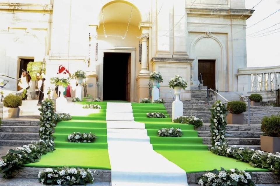 Allestimento chiesa
