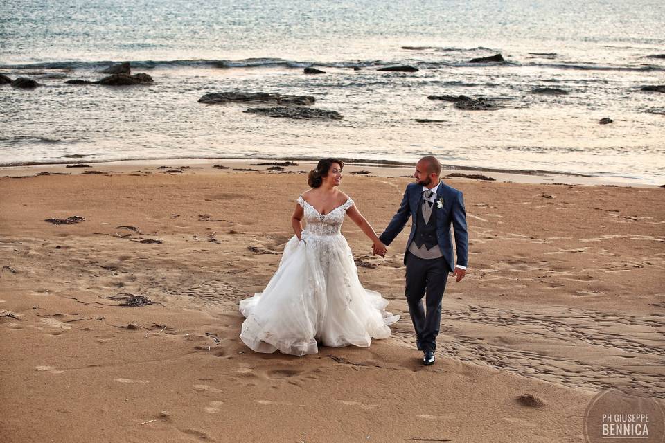 Passeggiata in spiaggia