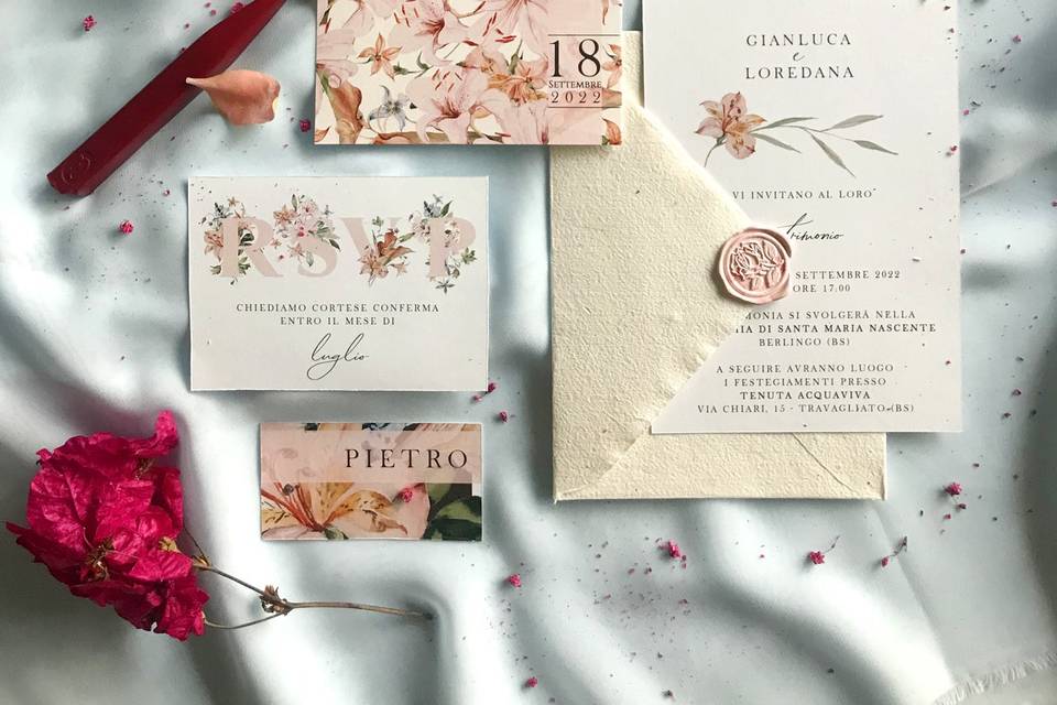 Noemi Russo Wedding Stationery