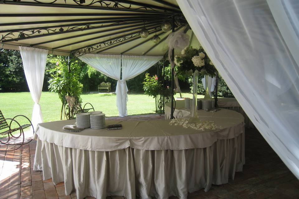 Allestimento Gazebo a esse