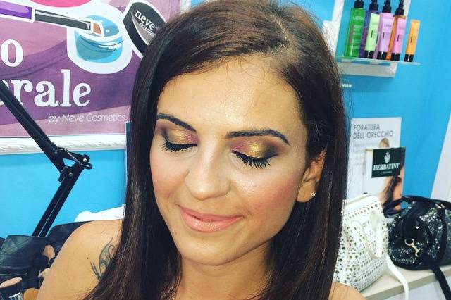 Make up glam cerimonia