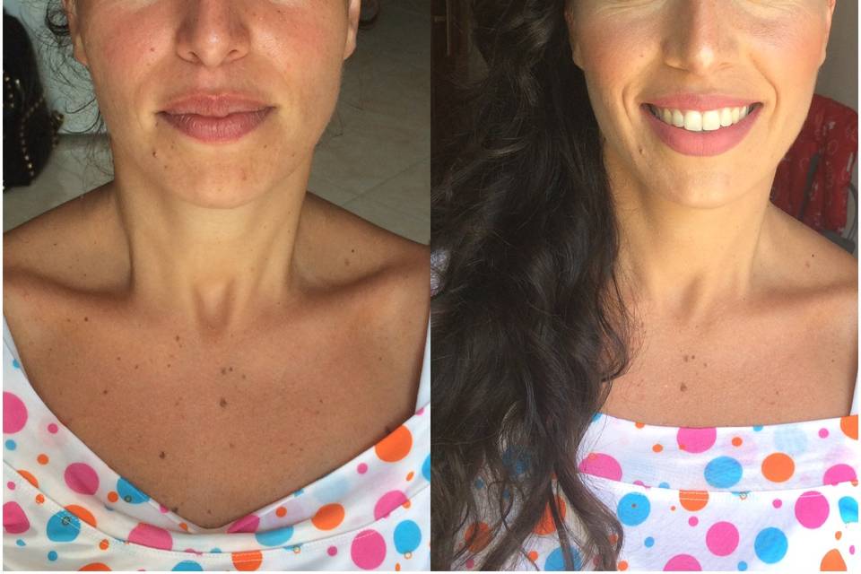 Make up testimone di nozze